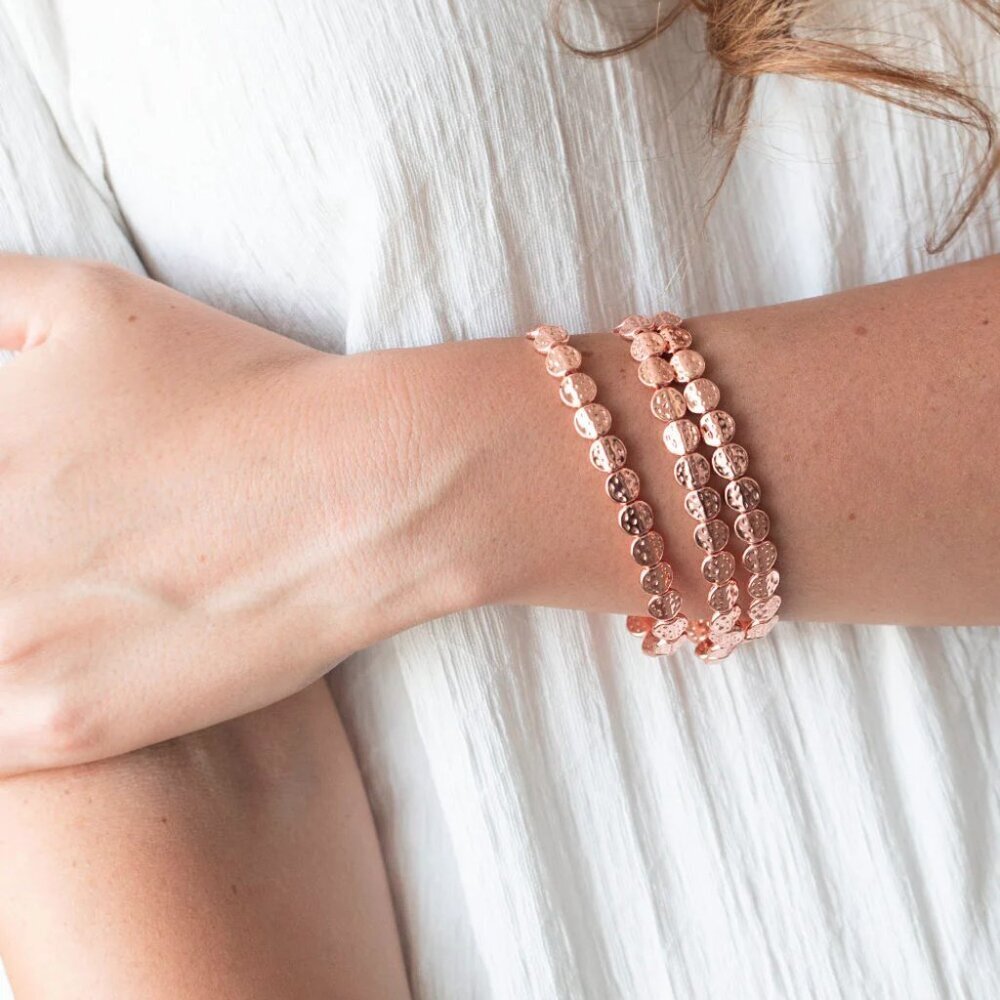 Paparazzi Jewelry - Hammered Heirloom - Copper Bracelet - Vintage